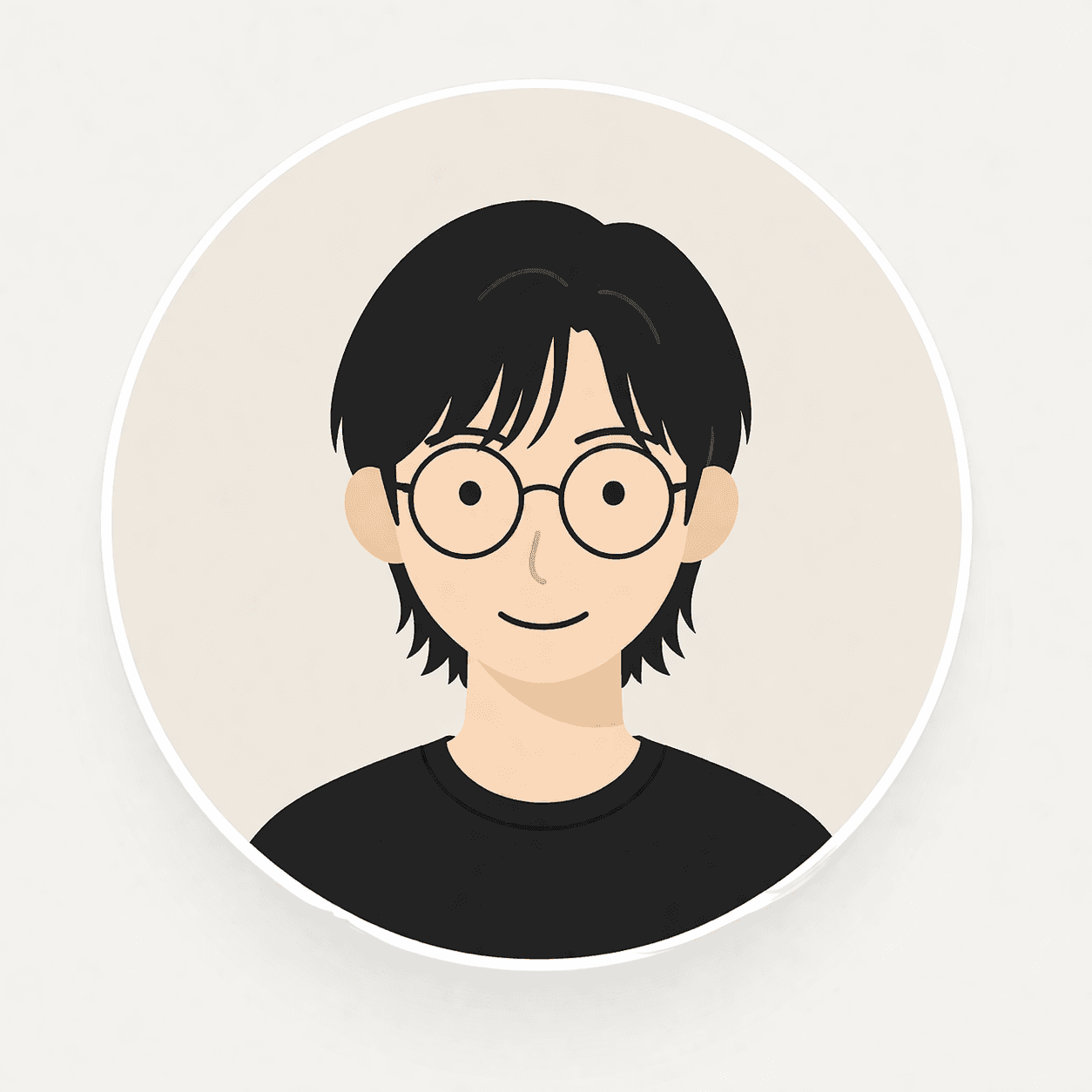Caricature of the BlockTime founder