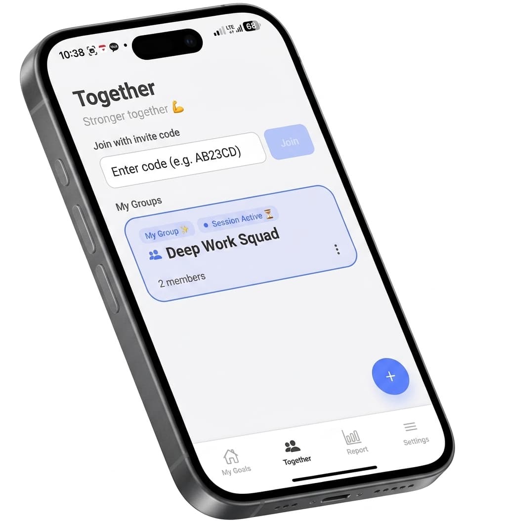 Invite friends — start a group